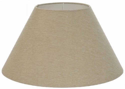 Abażur beżowy AVOLA - stożek A 45