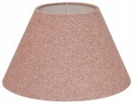 Abażur pudrowy róż AREZZO - stożek A 25