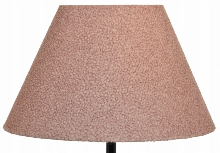 Abażur pudrowy róż AREZZO - stożek A 40