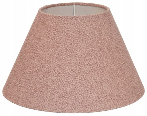 Abażur pudrowy róż AREZZO - stożek A 40