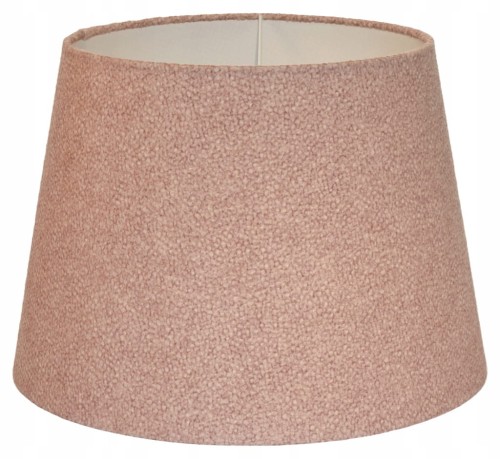 Abażur pudrowy róż AREZZO - stożek B 30