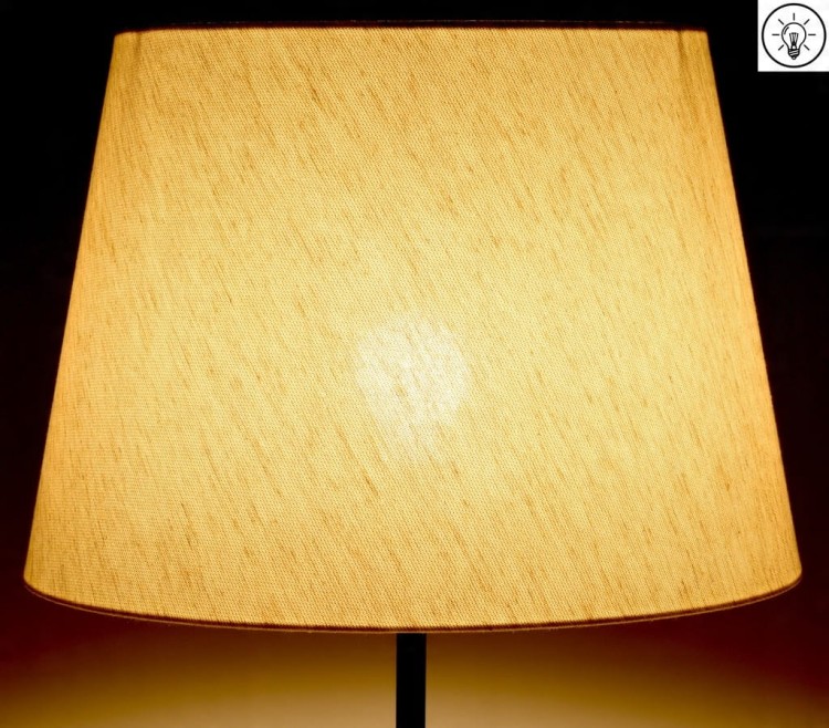 Abażur złoty LATINA - stożek B 30