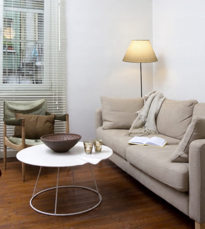 Abażur biały AREZZO - stożek A 45