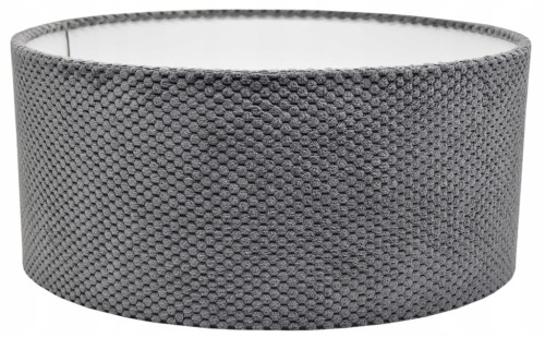 ABAŻUR grafitowy SAVIO - walec 45