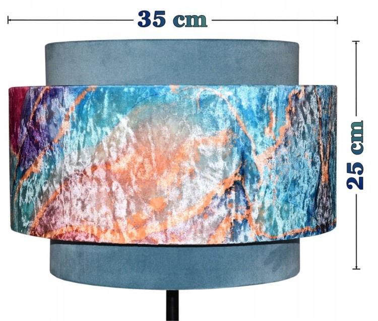 Abażur Geody 02 PANCA - tort 35 - wymiary
