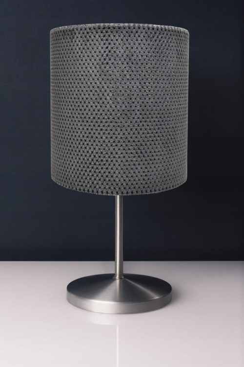 ABAŻUR grafitowy SAVIO - walec 15