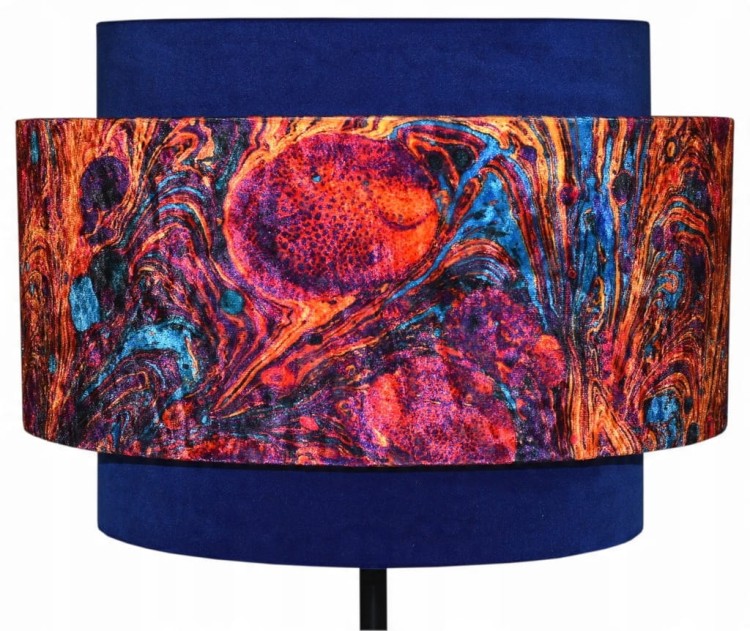 Abażur Lawa PANCA - tort 45 - zgaszony 2