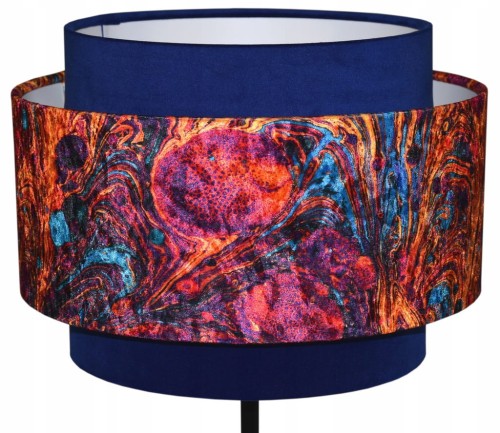 Abażur Lawa PANCA - tort 45 - zgaszony 1