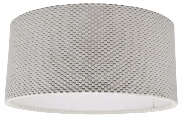 ABAŻUR jasno szary SAVIO - walec 40