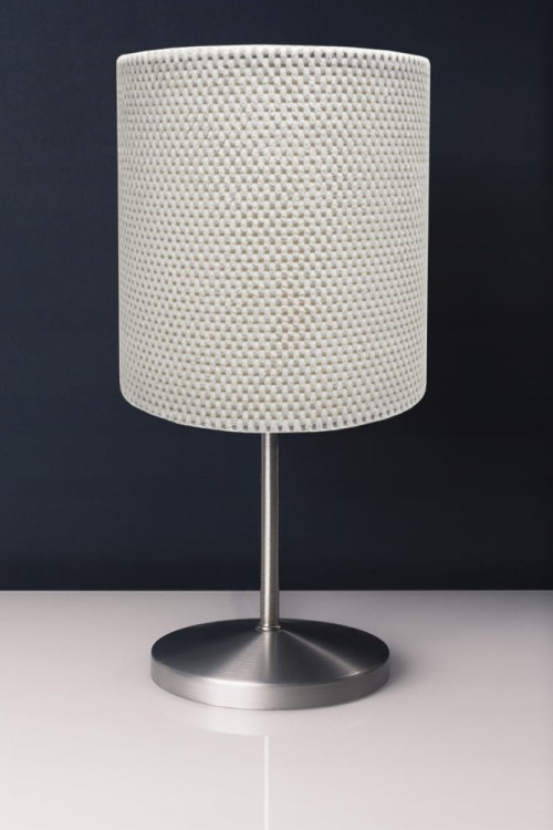 ABAŻUR jasno szary SAVIO - walec 40