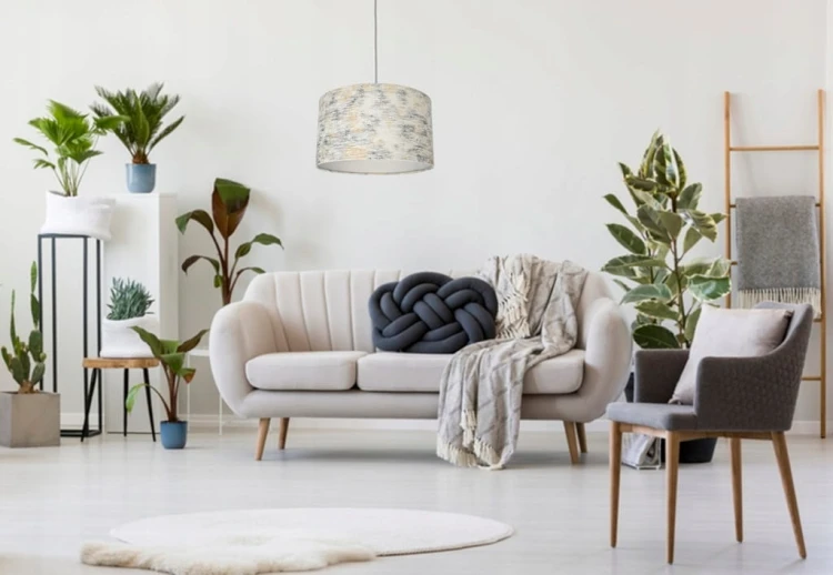 ABAŻUR Kolory Ziemi AGELLO - walec 45