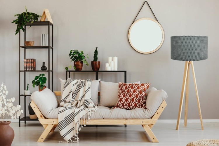 ABAŻUR szałwia SAVIO - walec 30