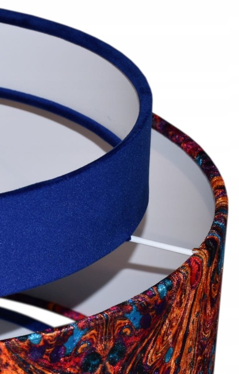 Lampa wisząca Abażur Lawa PANCA - tort 45 - detal 1