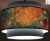 Lampa wisząca Abażur Geody 02 PANCA - tort 35 - zapalony