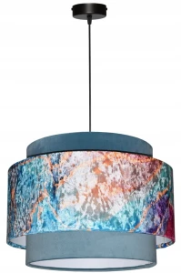 Lampa wisząca Abażur Geody 02 PANCA - tort 45
