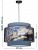 Lampa wisząca Abażur Geody 03 PANCA - tort 45 - wymiary