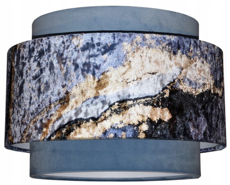 Lampa wisząca Abażur Geody 03 PANCA - tort 45 - zgaszony