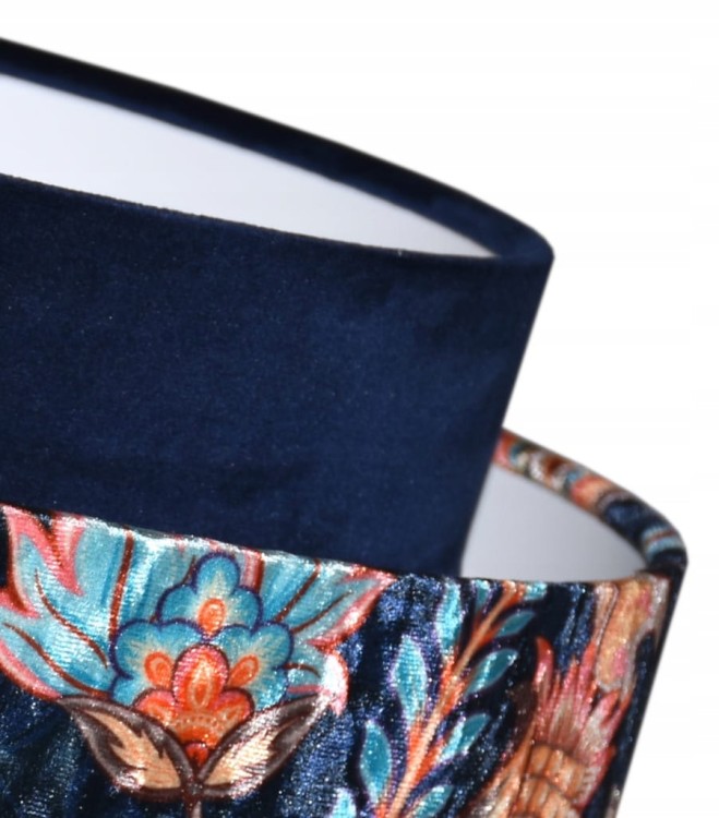 Lampa wisząca Abażur Kwiaty Orientu PANCA - tort 35 - detal 1