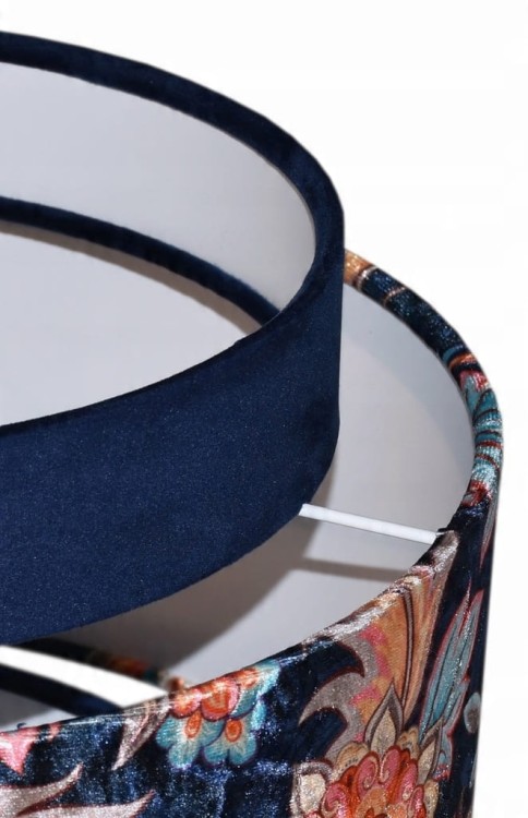 Lampa wisząca Abażur Kwiaty Orientu PANCA - tort 35 - detal 2