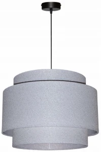 Lampa wisząca Abażur perłowy ANDRIA- tort 45
