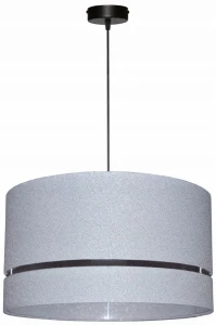 Lampa wisząca Abażur perłowy ANDRIA - podwójny 40