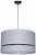 Lampa wisząca Abażur perłowy ANDRIA - podwójny 40 - zawieszenie czarne