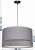 Lampa wisząca Abażur szary AVOLA - podwójny 40 - wymiary