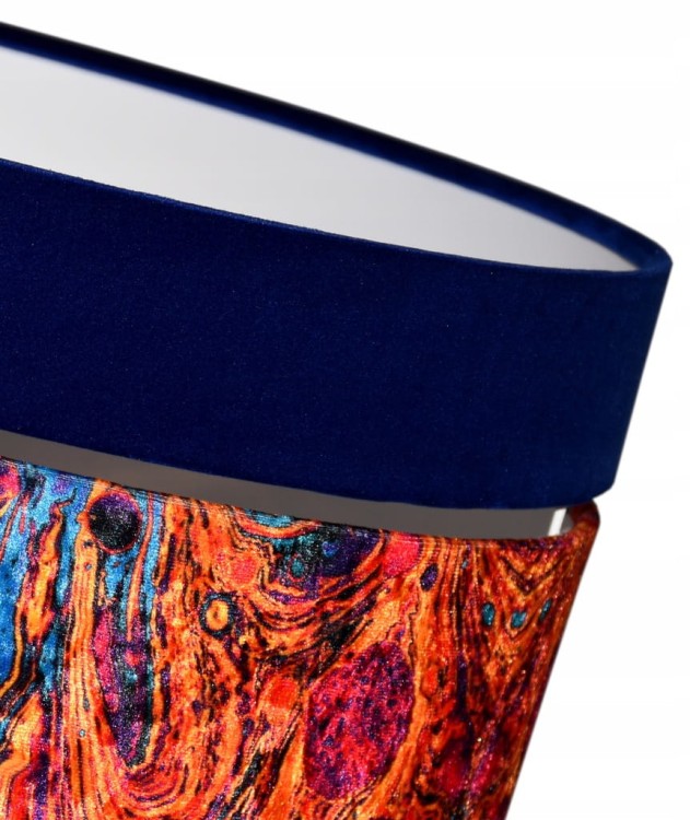 Lampa wisząca Abażur Lawa PANCA - podwójny 40 - detal 2