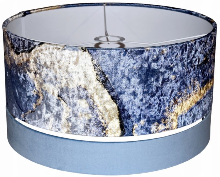 Lampa wisząca Abażur Geody 02 PANCA - podwójny 40 - mocowanie