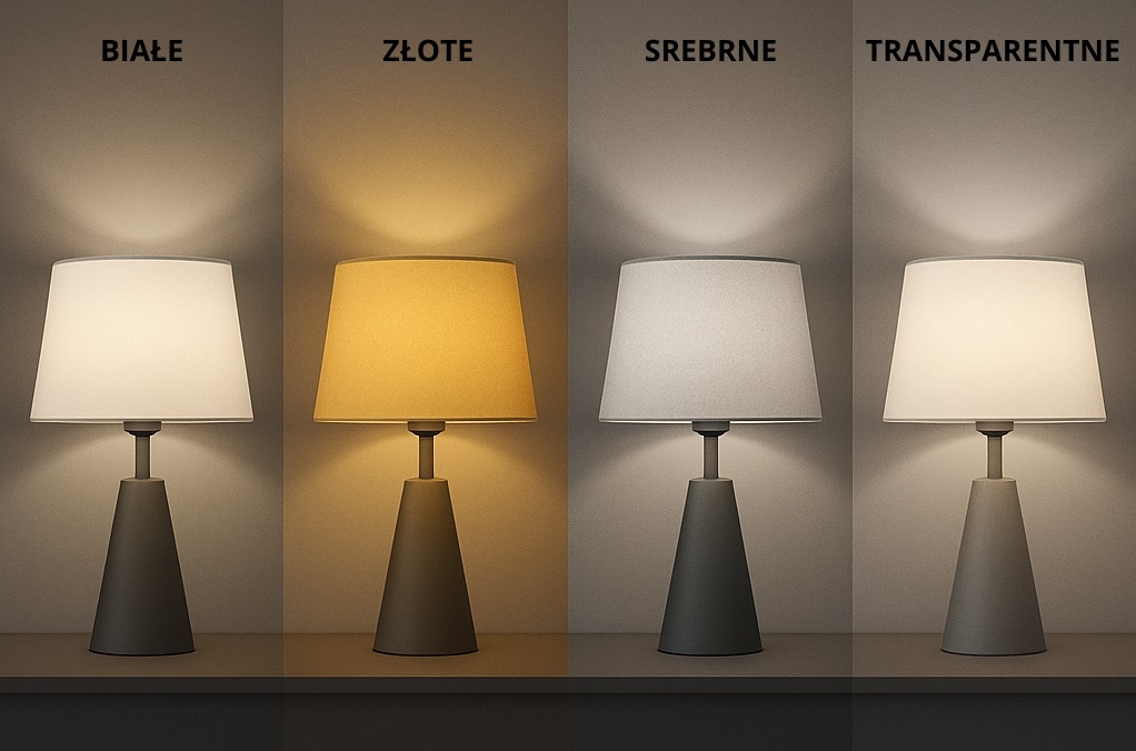 KOLORY WNĘTRZ ABAŻURÓW