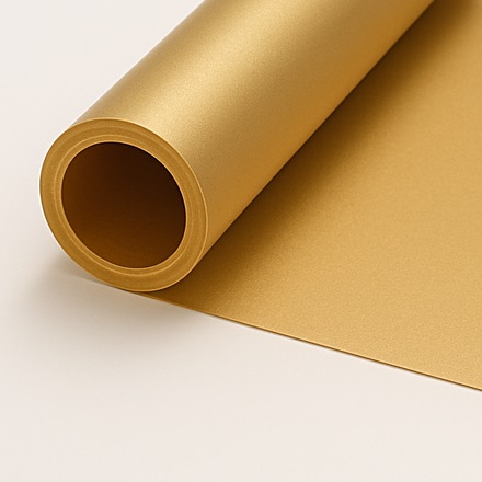 ZŁOTA FOLIA MATOWA PVC